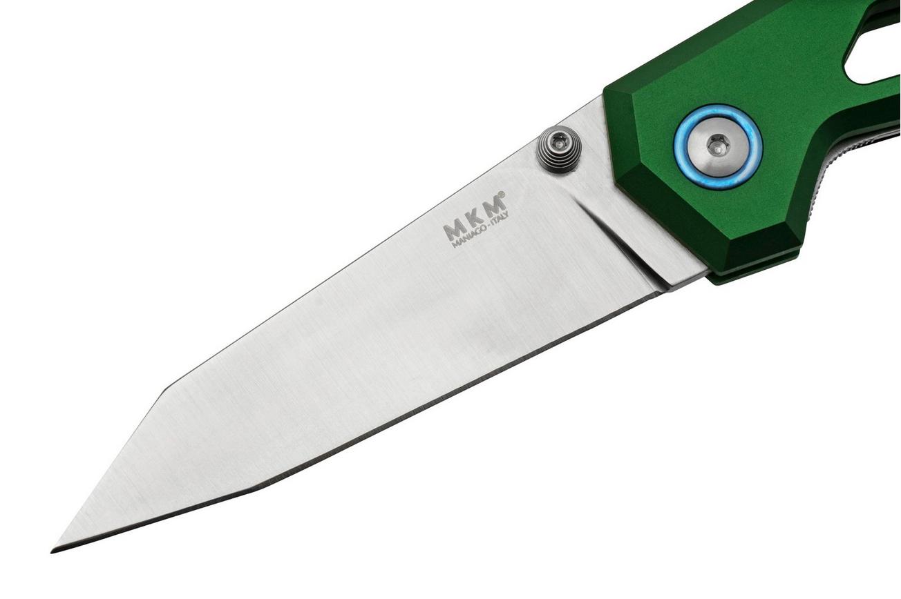 MKM Edge Linerlock EGL-AGR Green Aluminum zakmes, Graciut design