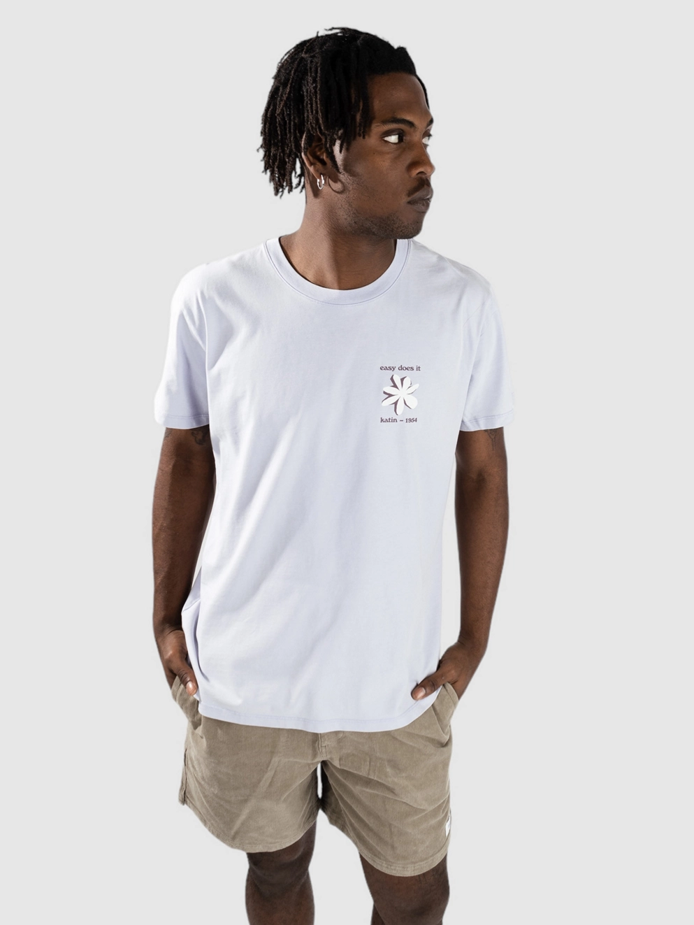 Katin USA Flow T-Shirt lavender sand wash
