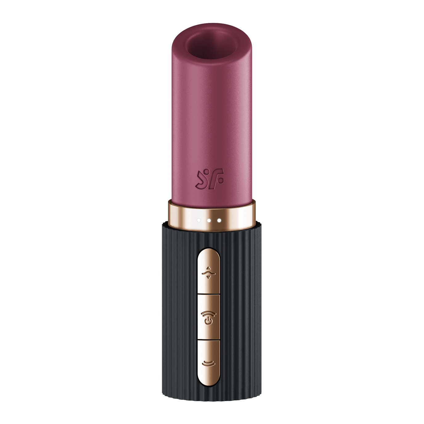 Pro 2 Kiss Druckwellen Vibrator (4061504078601) - Schwarz / Rot