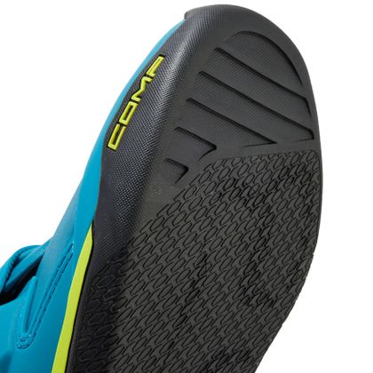 Bottes cross Fox COMP 2025 - Bleu / Jaune