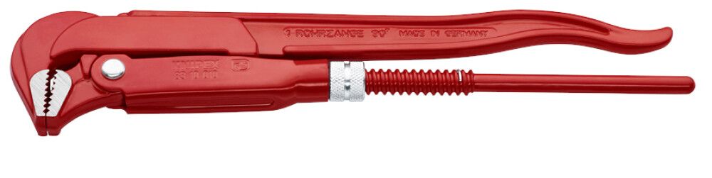 RØRTANG 90° RØDT PULVERBELAGT 310 MM