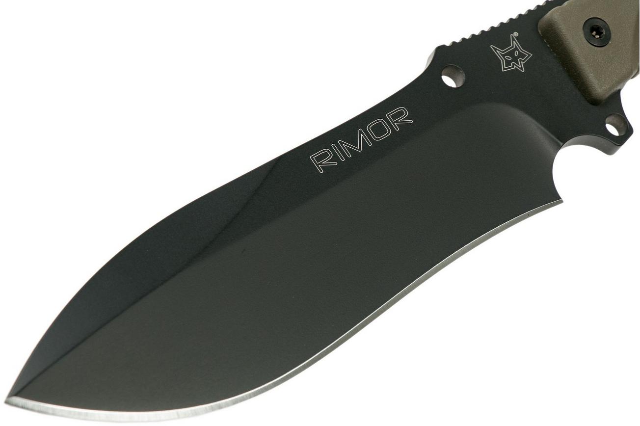 Fox Rimor Bushcraft FX-9CM07OD Black outdoormes