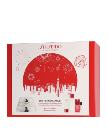 Shiseido Bio-Performance Set mit Advanced Super Revitalizing Cream 50ml-10ml-15ml-30ml