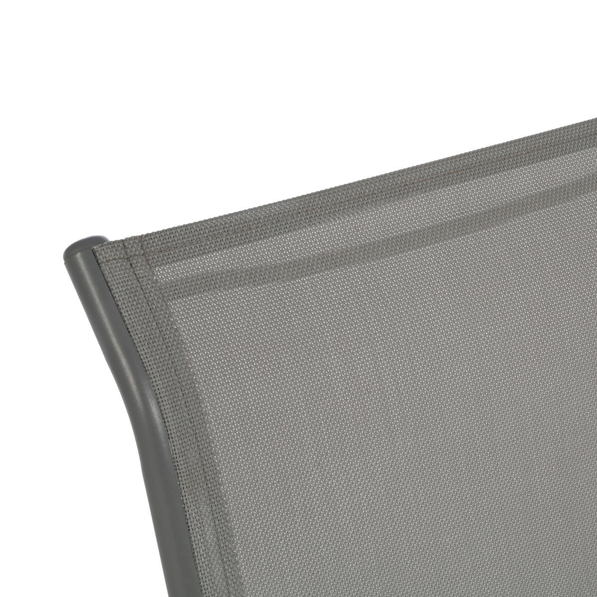 FAUTEUIL PIAZZA GALET GRAPHITE