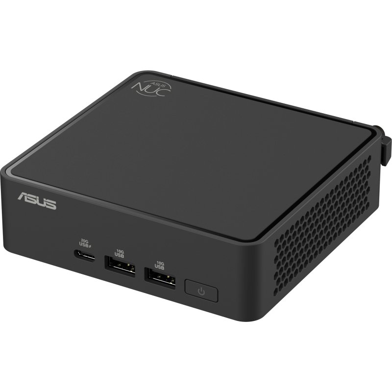 ASUS NUC RNUC15CRKU5063C2 Intel Core Ultra 5 225H 16 Go DDR5-SDRAM 512 Go SSD Windows 11 Pro Mini PC Noir