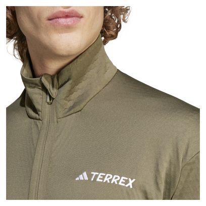 Veste thermique adidas Terrex Multi Khaki Homme