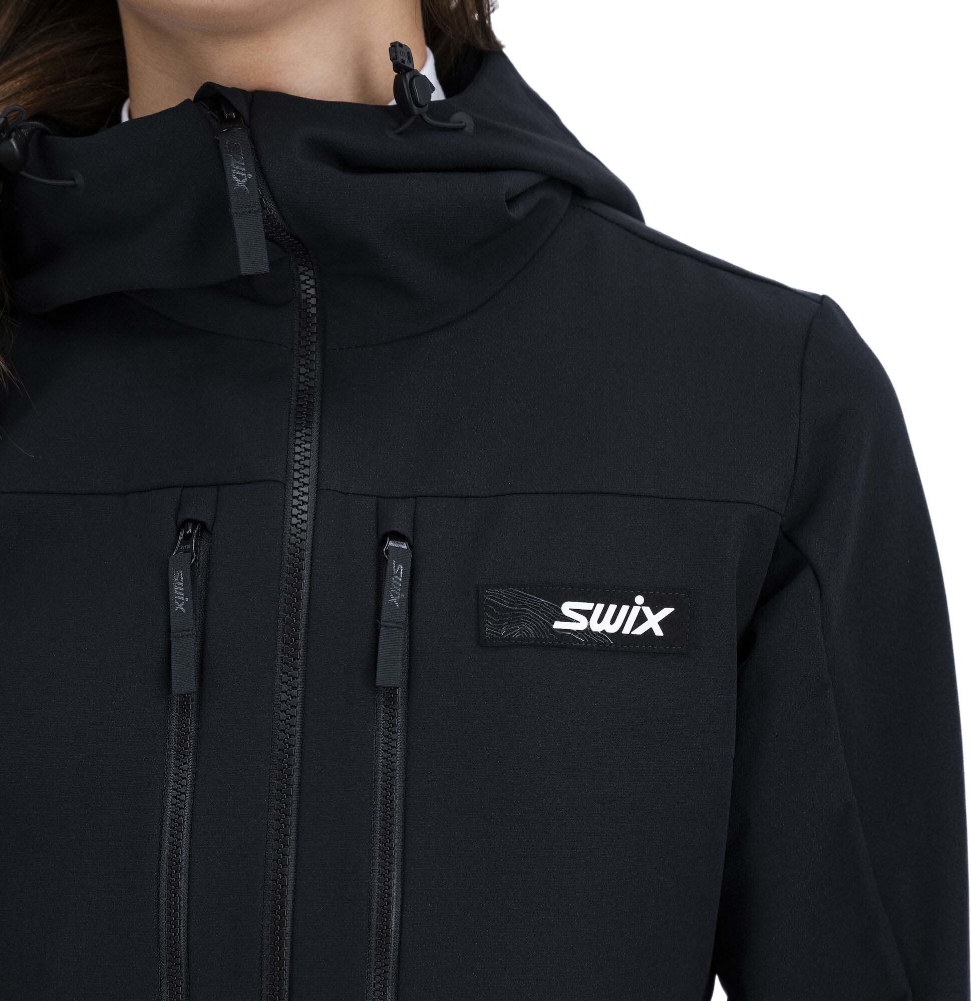 Swix Women's Surmount Soft Shield Jacket Black