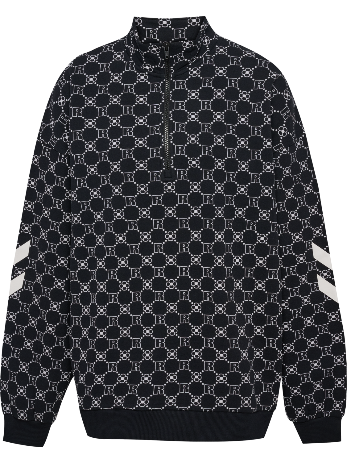 hmlOVERSIZED HALFZIP DBU ROTATE