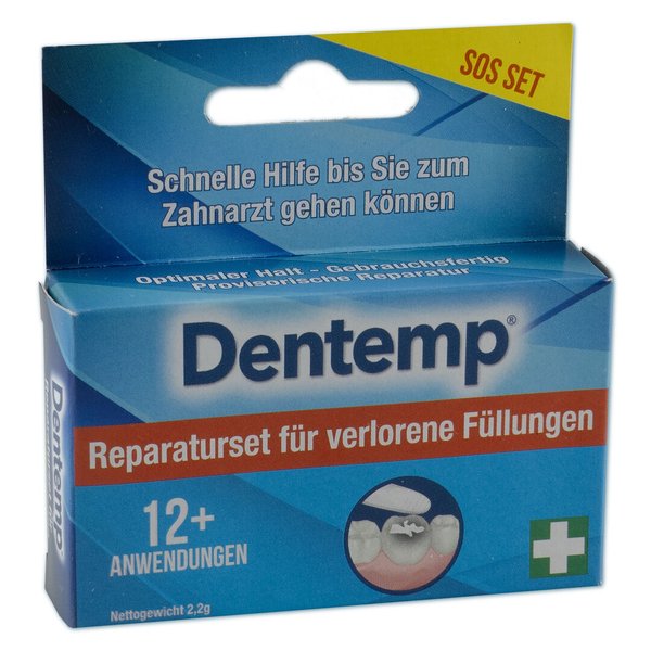 Dentemp - Reparaturset für verlorene Füllungen