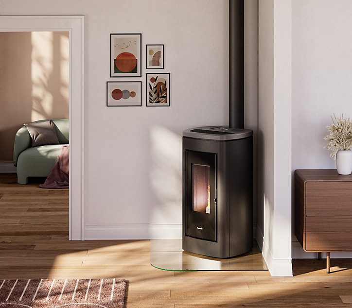 Poêle à granulés Freepoint Eclipse 11kW anthracite