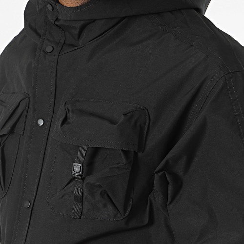 Veste Capuche Noir