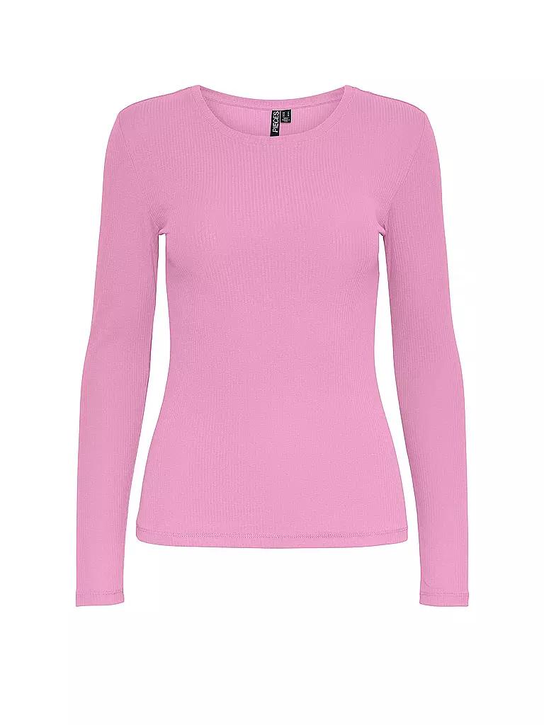 PIECES Langarmshirt PCRUKA lila