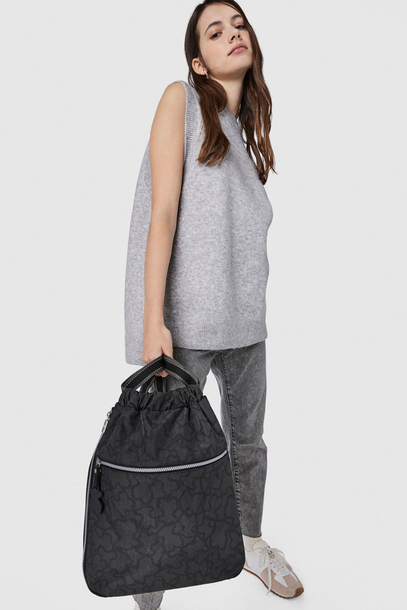 Mochila Antracite - Novas Cores - Cinza Escuro