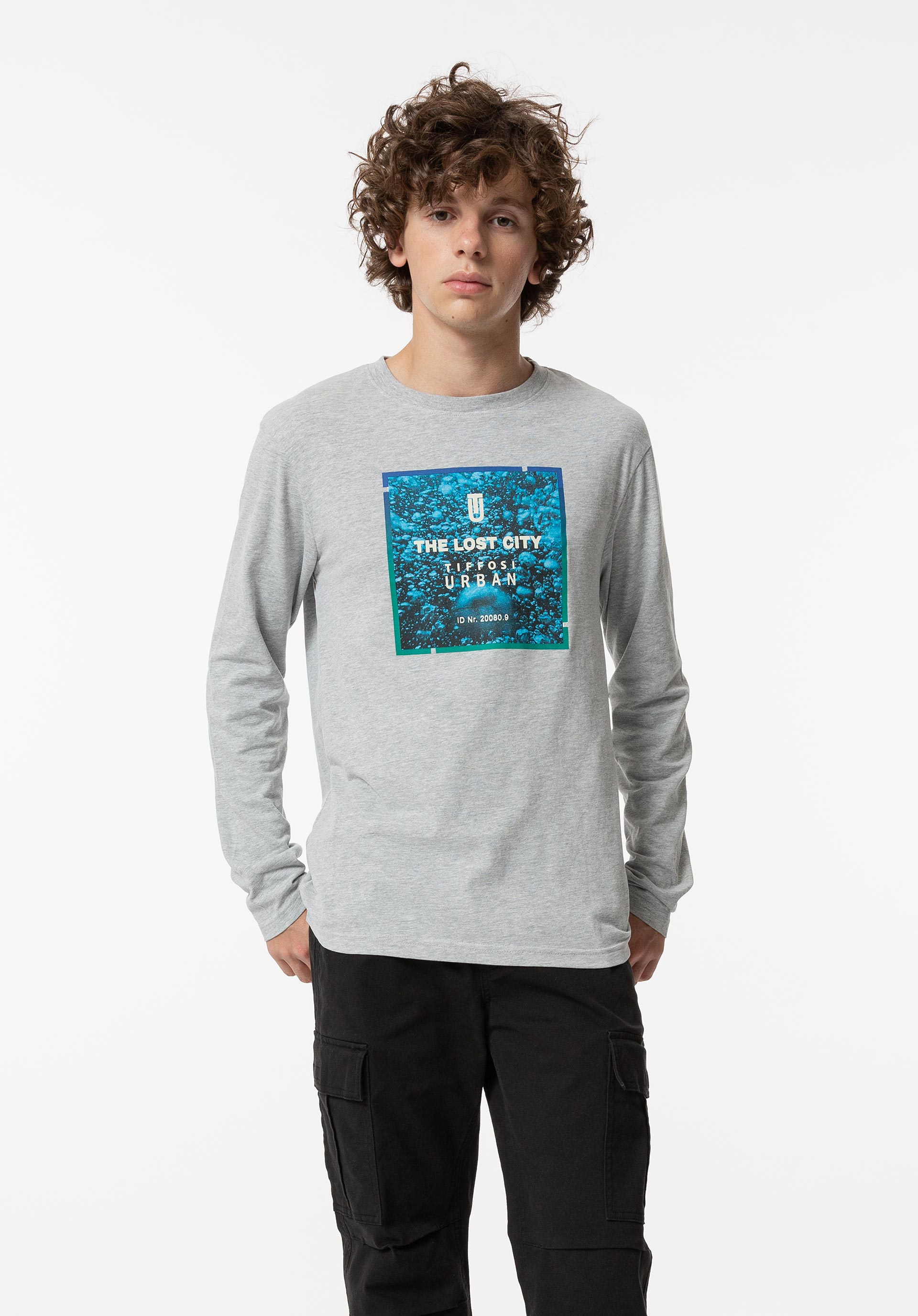 T-shirt com Estampado Frontal