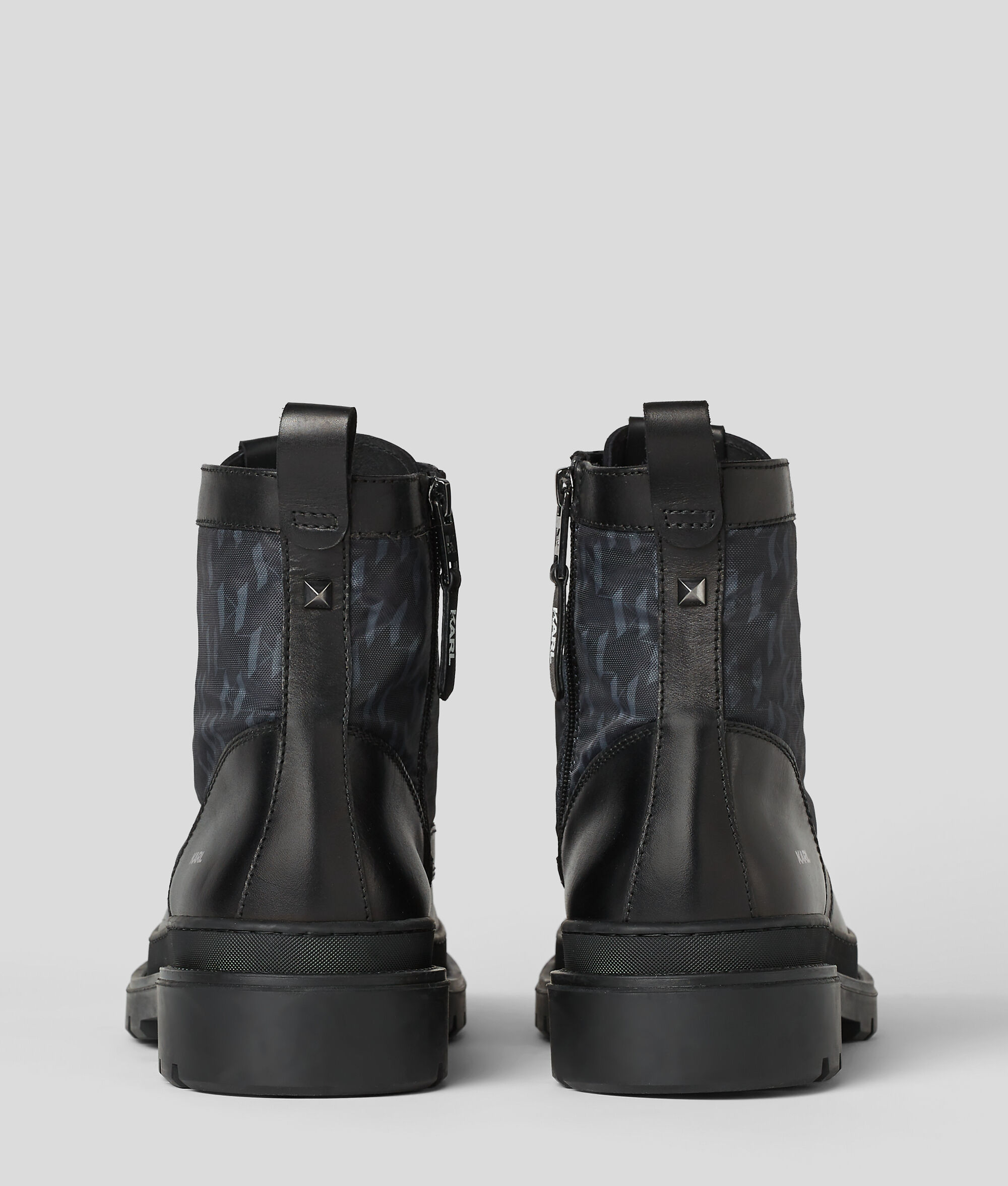 Bottine lacée K/Monogram Outland