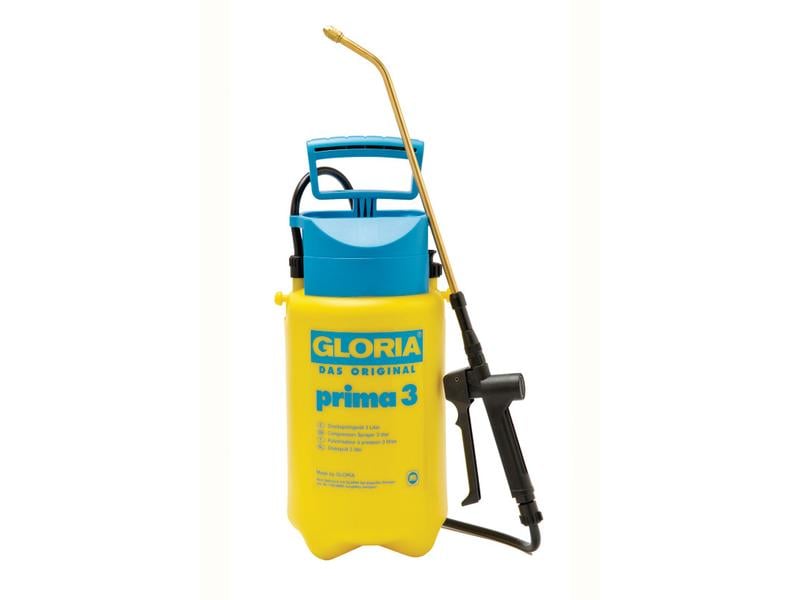 Gloria Drucksprüher Prima 3, 3 l Kompaktes Drucksprühgerät