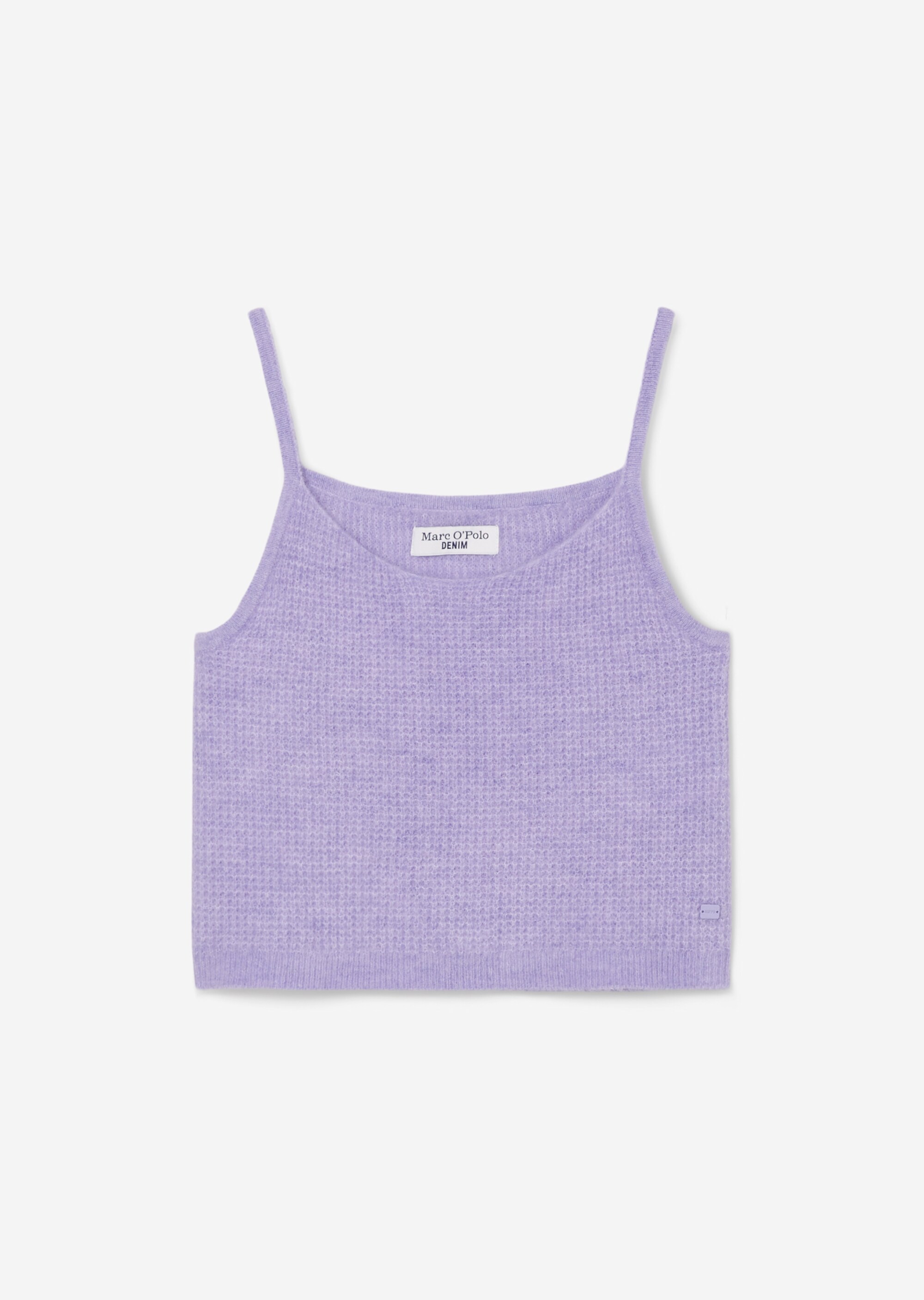 Crop-Top regular aus softem Alpakawolle-Mix