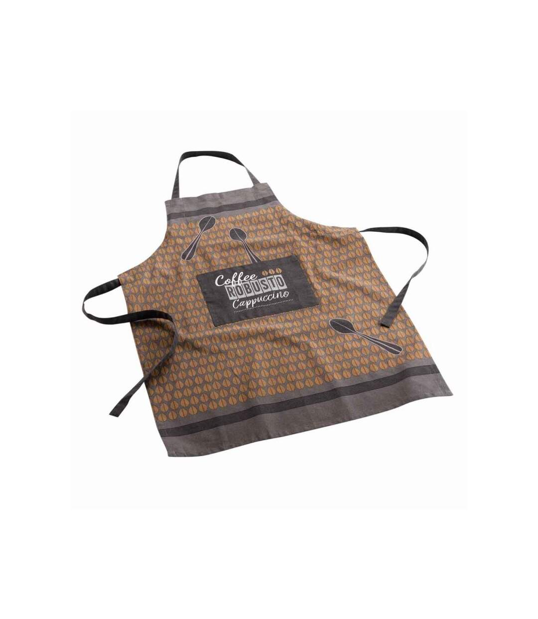 Tablier de Cuisine Cappuccino 84cm Marron
