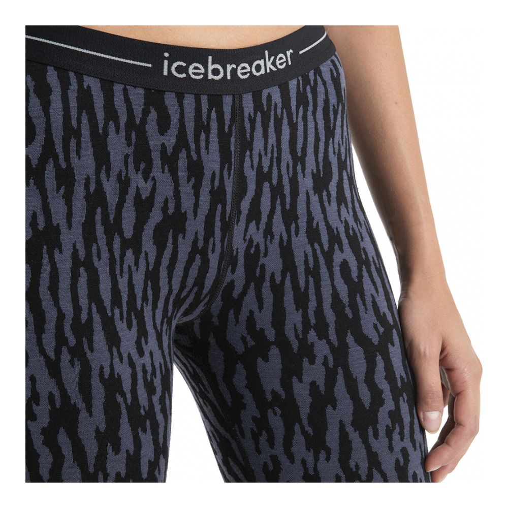 Icebreaker 260 VERTEX GLACIAL FLOW - Sous-couche Femme graphite/black/j