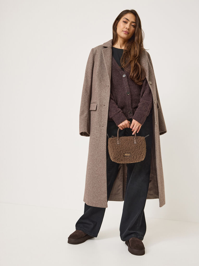 Leren Slipper - bruin