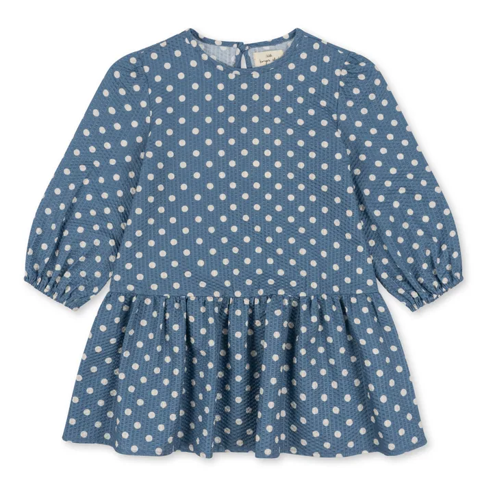 Konges Sløjd Robe Vida Coton Bio | Bleu