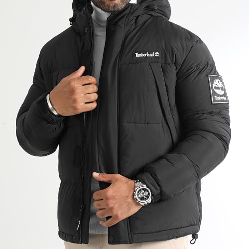 Doudoune Capuche Outdoor Archive A6S41 Noir