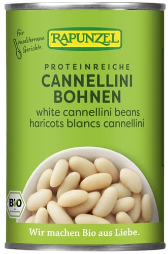 Rapunzel BIO Weiße Cannellini Bohnen in der Dose