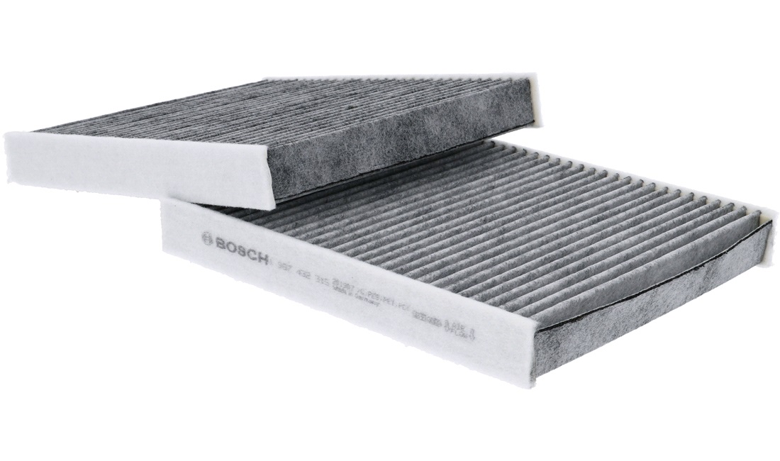 Pollenfilter, Aktivkulfilter, Filterindsats