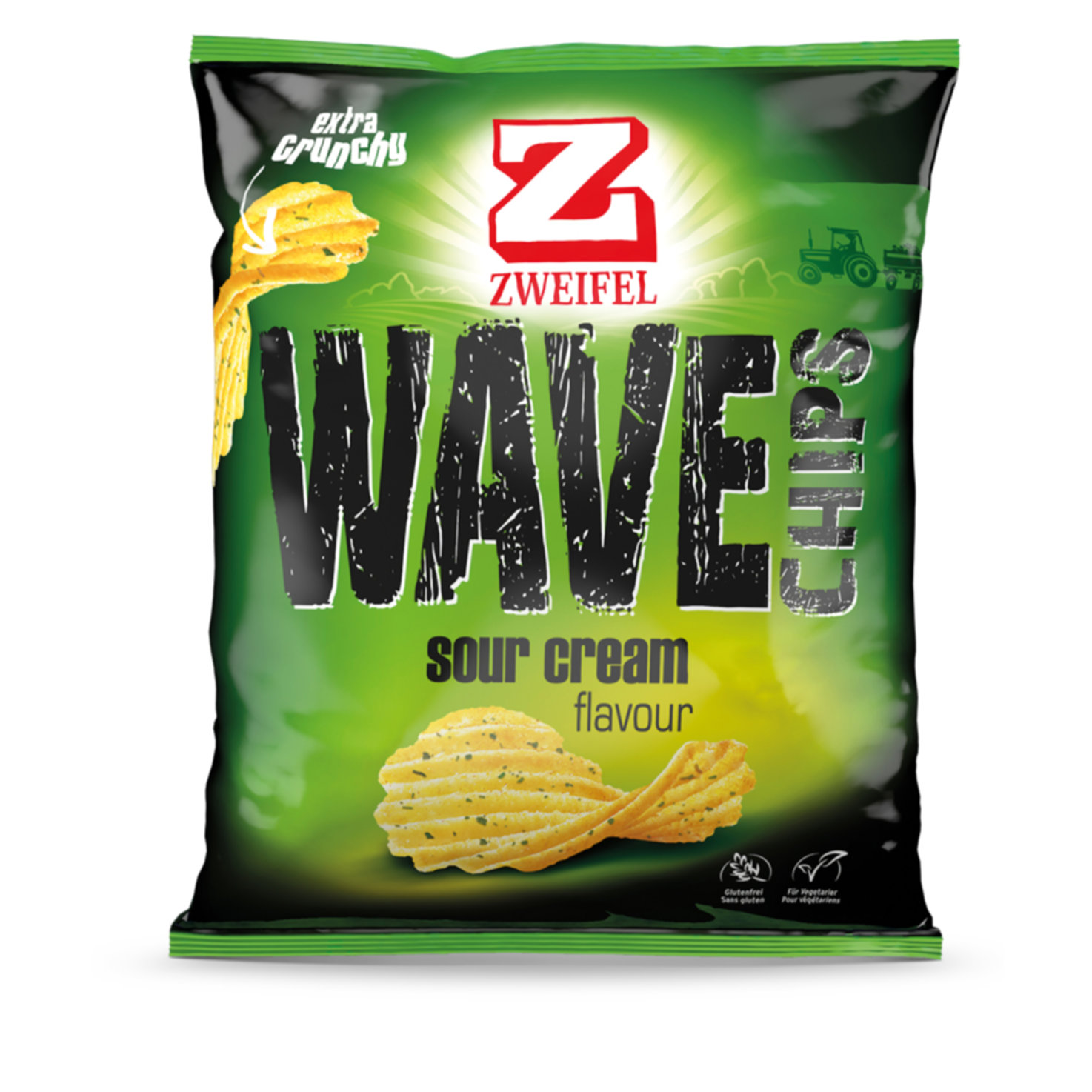 Zweifel Chips Wave Sour Cream