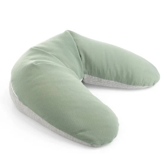 Coussin de maternité bi-confort   Gris / Sauge        de               Maïka