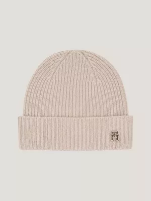 Gorro Chic Pure Cashmere TH Monogram