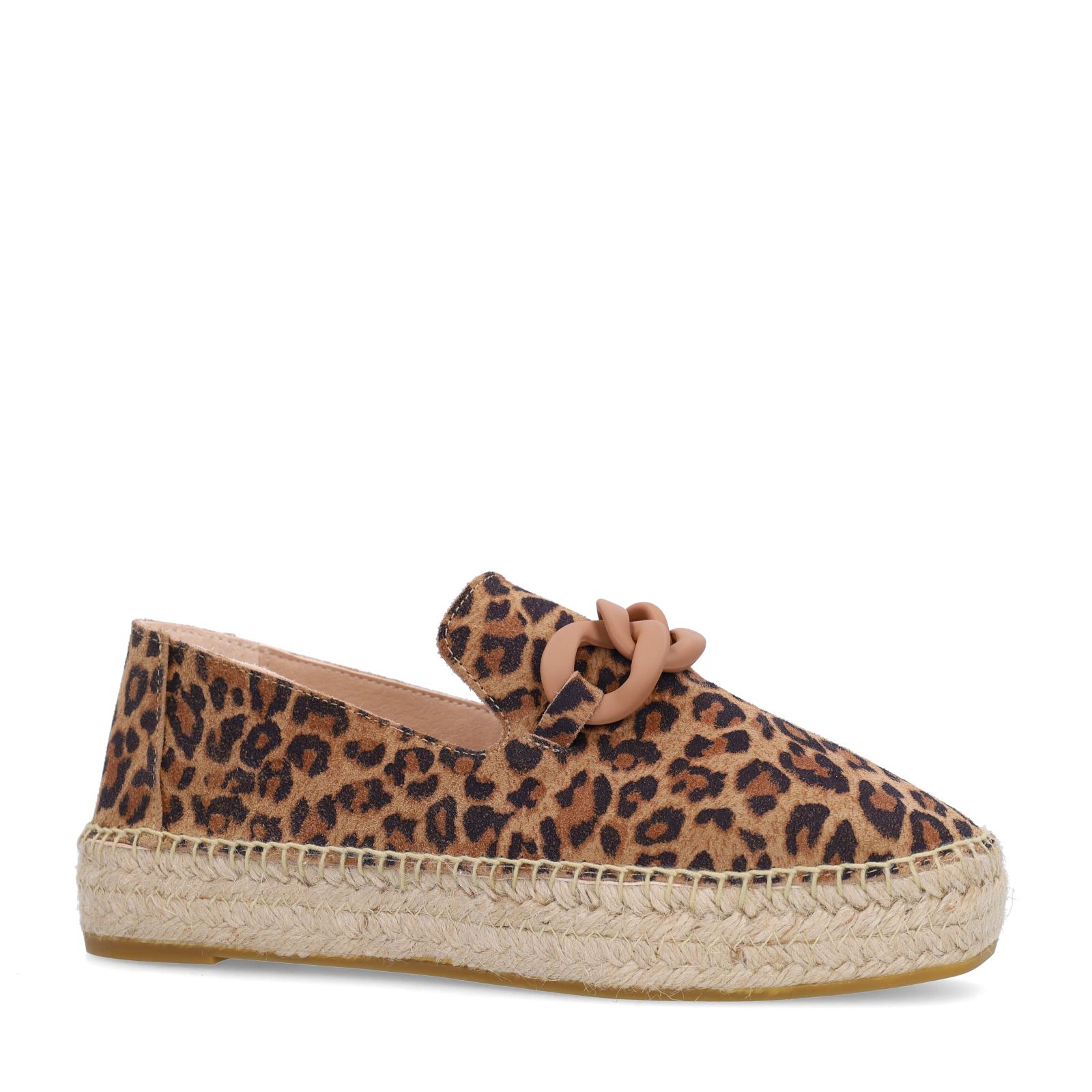 Leopard suède espadrilles