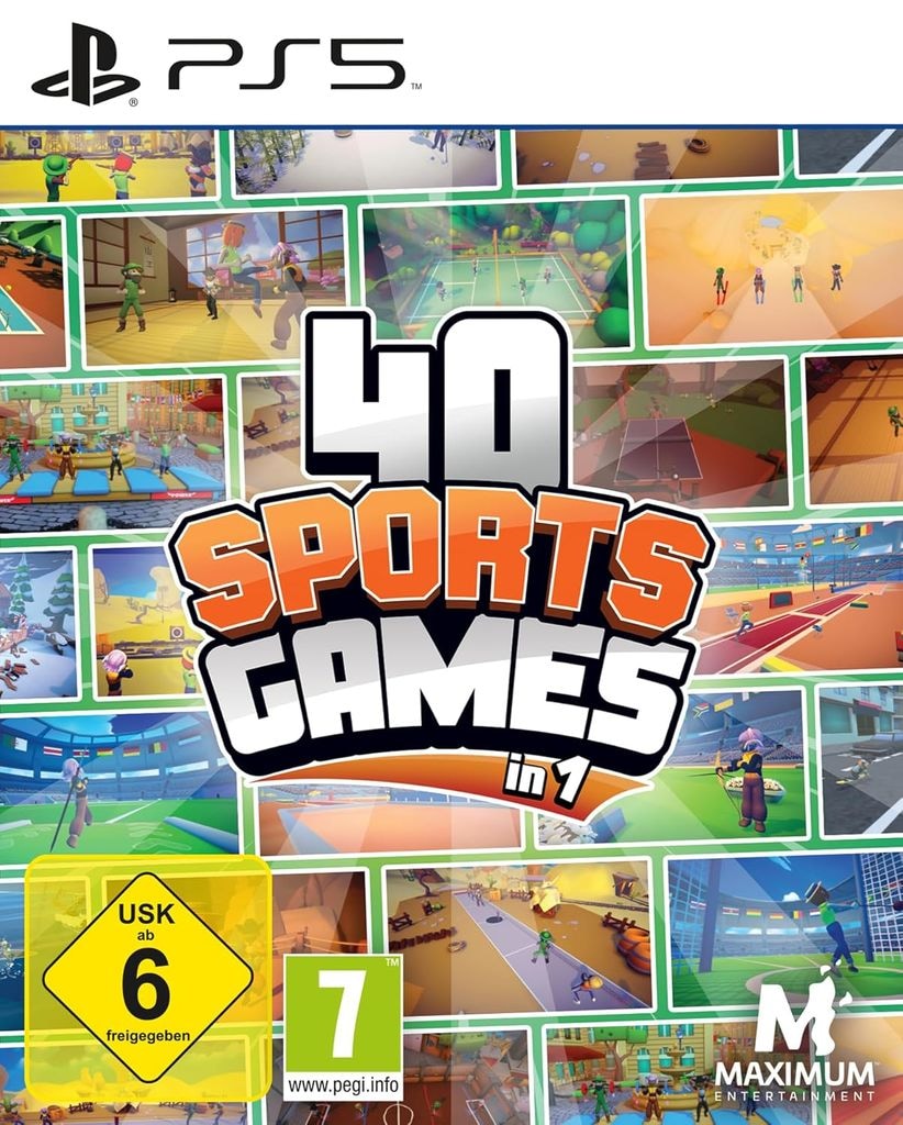 Astragon Spielesoftware »40 Sports Games in 1« PlayStation 5