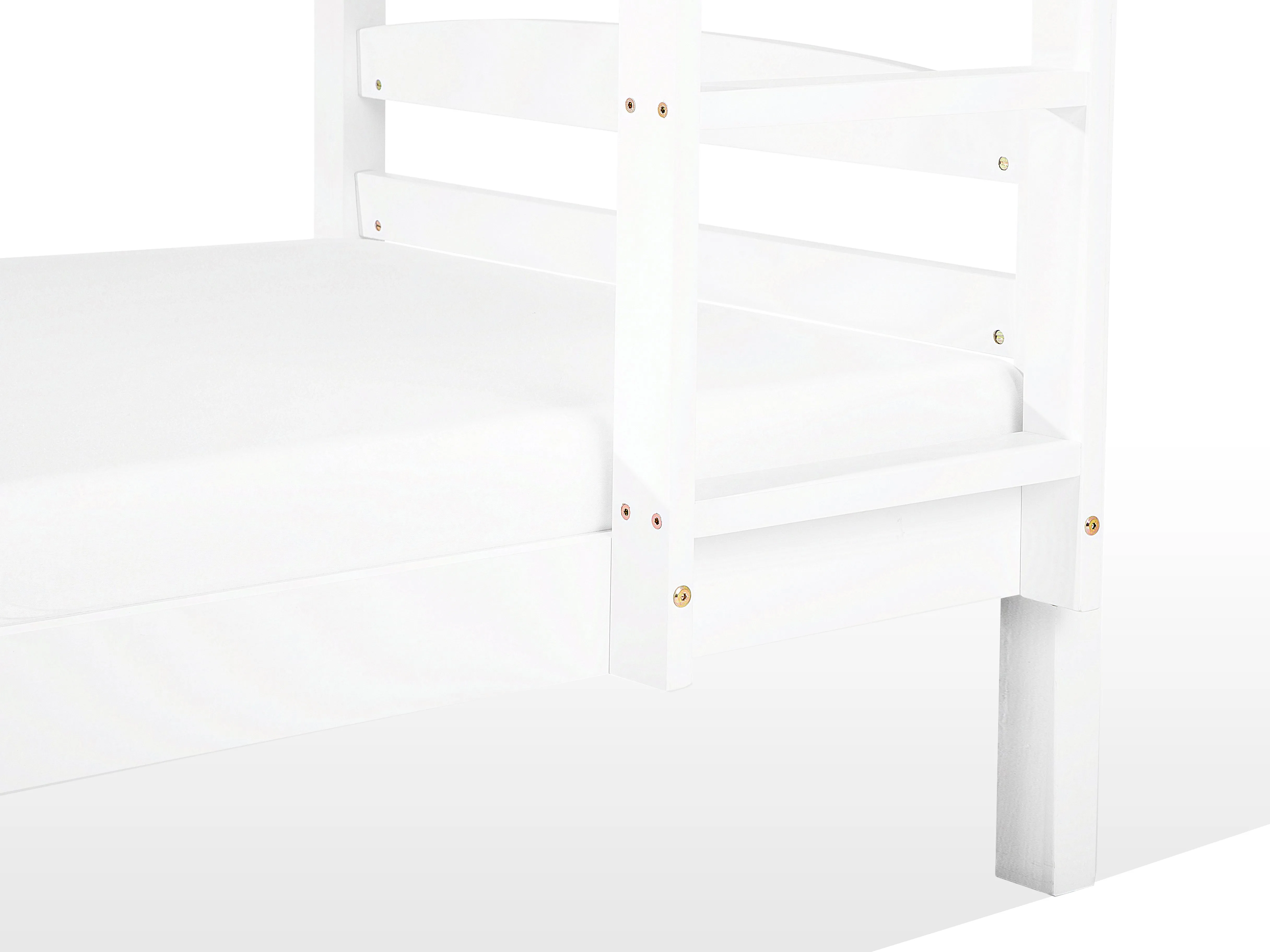 Hoogslaper Dennenhout REGAT 90 x 200 cm Wit