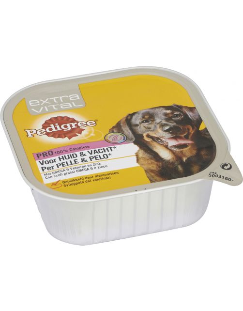 Pedigree Extra Vital - Hondenvoer - 300 g Huid\/Vacht