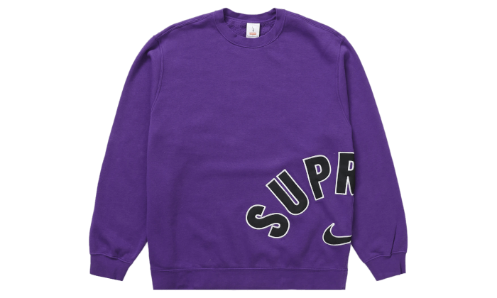Supreme Nike Arc Crewneck Purple