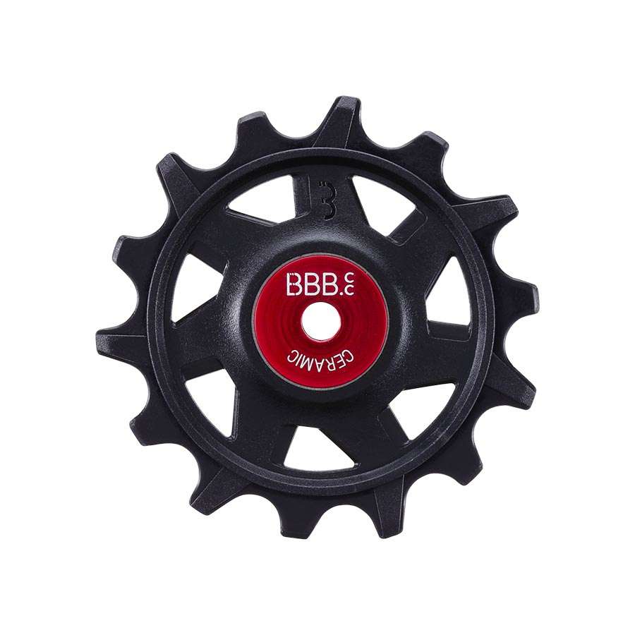 BBB Cycling BDP-17 RollerBoys Ceramic Derailleurwieltjes 12T-14T Zwart