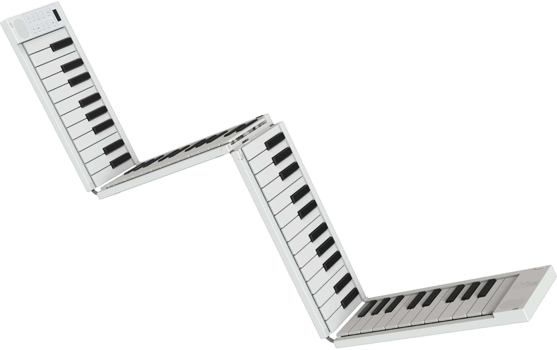 Keyboard Folding Piano 88 Touch Weiss<br>Faltbares Keyboard mit 88 Tasten und Anschlagdynamik