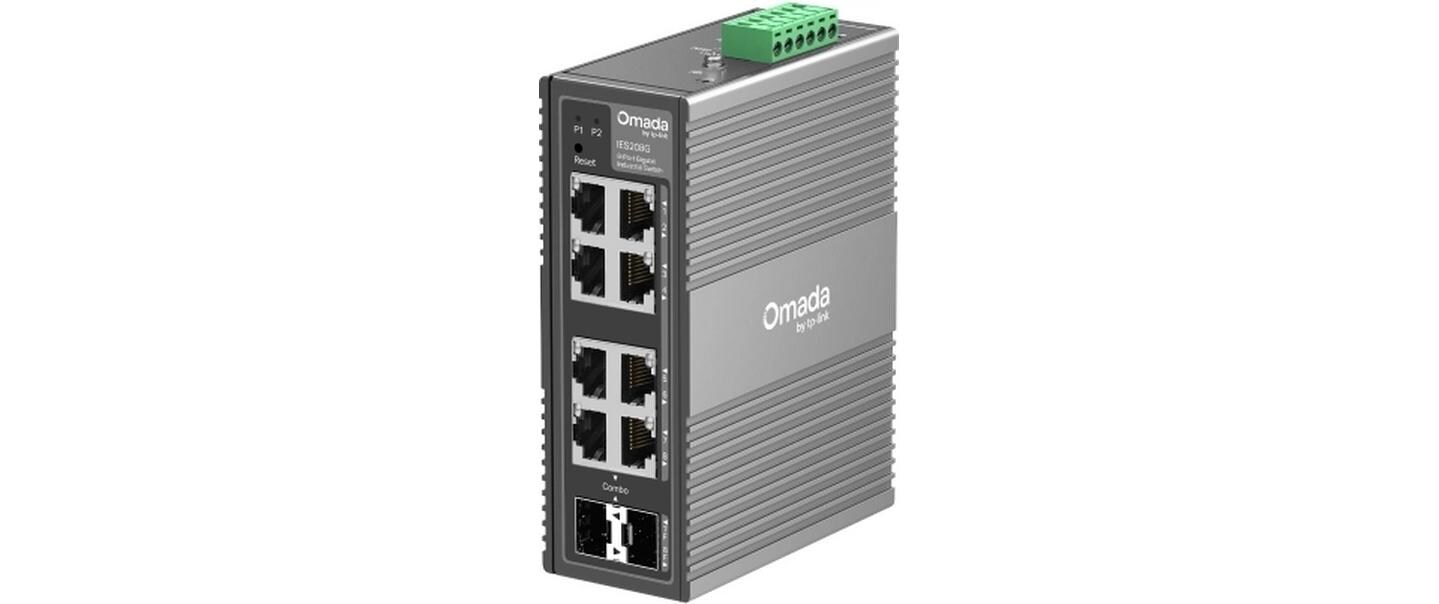 Switch Omada IES208G 8 Port<br>TP-Link Omada IES208G Netzwerk-Switch Managed Gigabit Ethernet (10/100/1000)