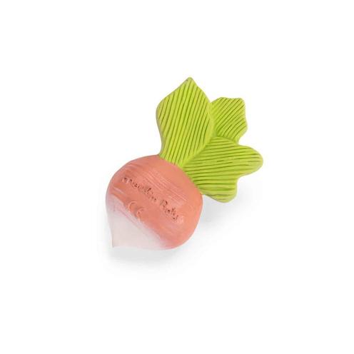 Hochet de dentition Caoutchouc Radis Trois Petits Lapins Multicolore - MOULIN ROTY