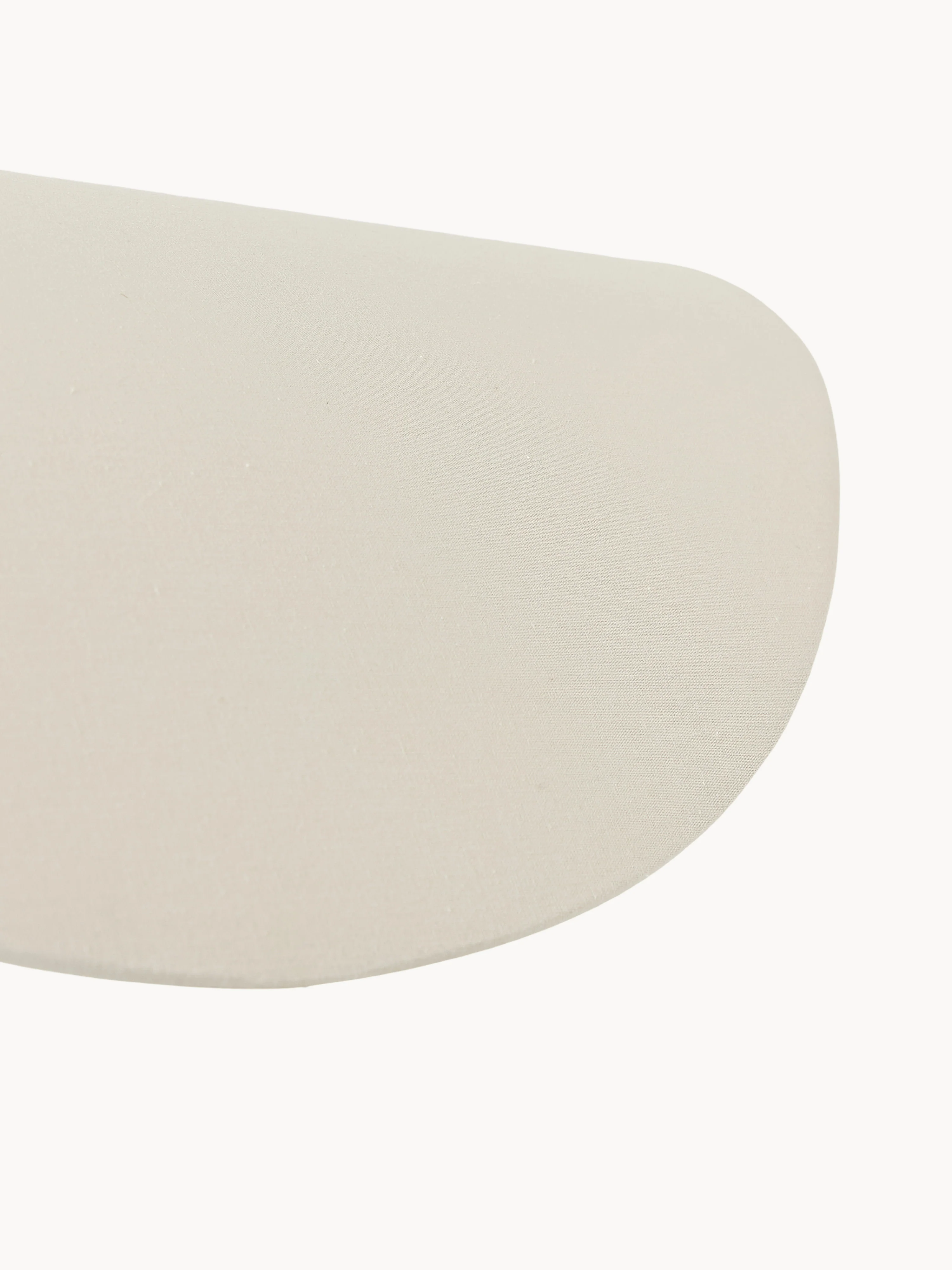 Grote design hanglamp Kenzie van linnen