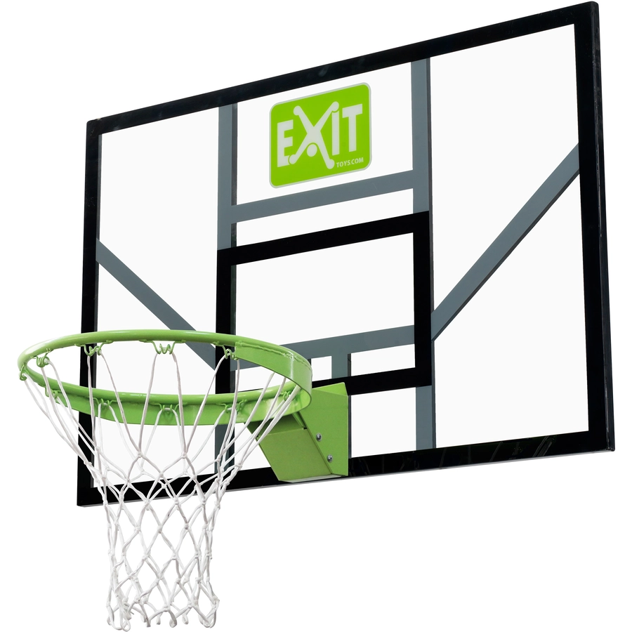 EXIT Galaxy Basketballbrett mit Dunkring und Netz - grünschwarz
