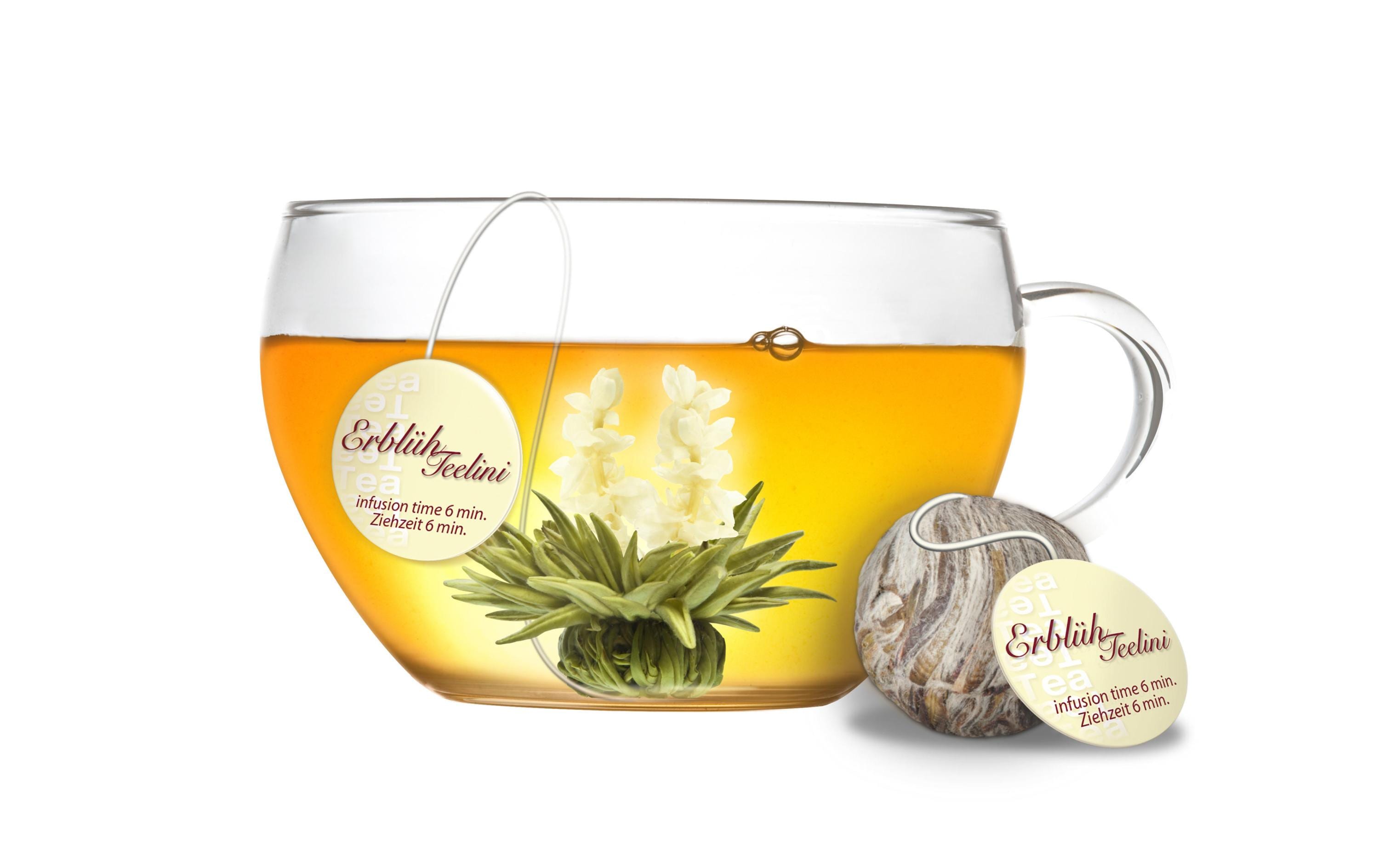 Erblühtee Erblühteelini Weisstee 8er SetErblüh-Tee-Set