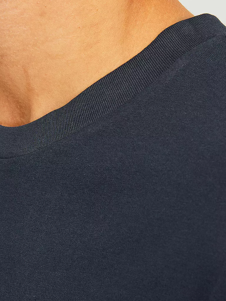 JACK & JONES T-Shirt JJXMAS dunkelblau