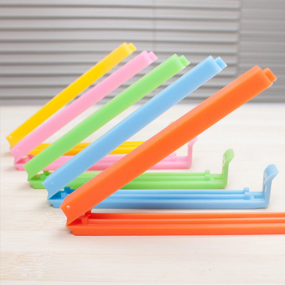 (30er Set) 11cm Bunte Beutel Verschlussclips Lebensmittel Aufbewahrungs Klammern