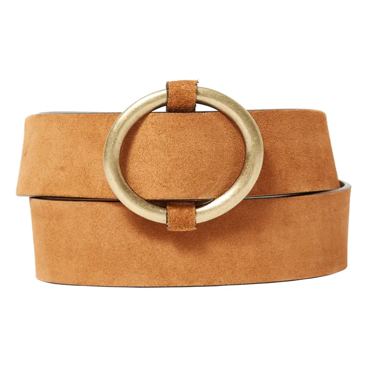Sessùn Ceinture Tisao Su Croûte de Cuir | Camel