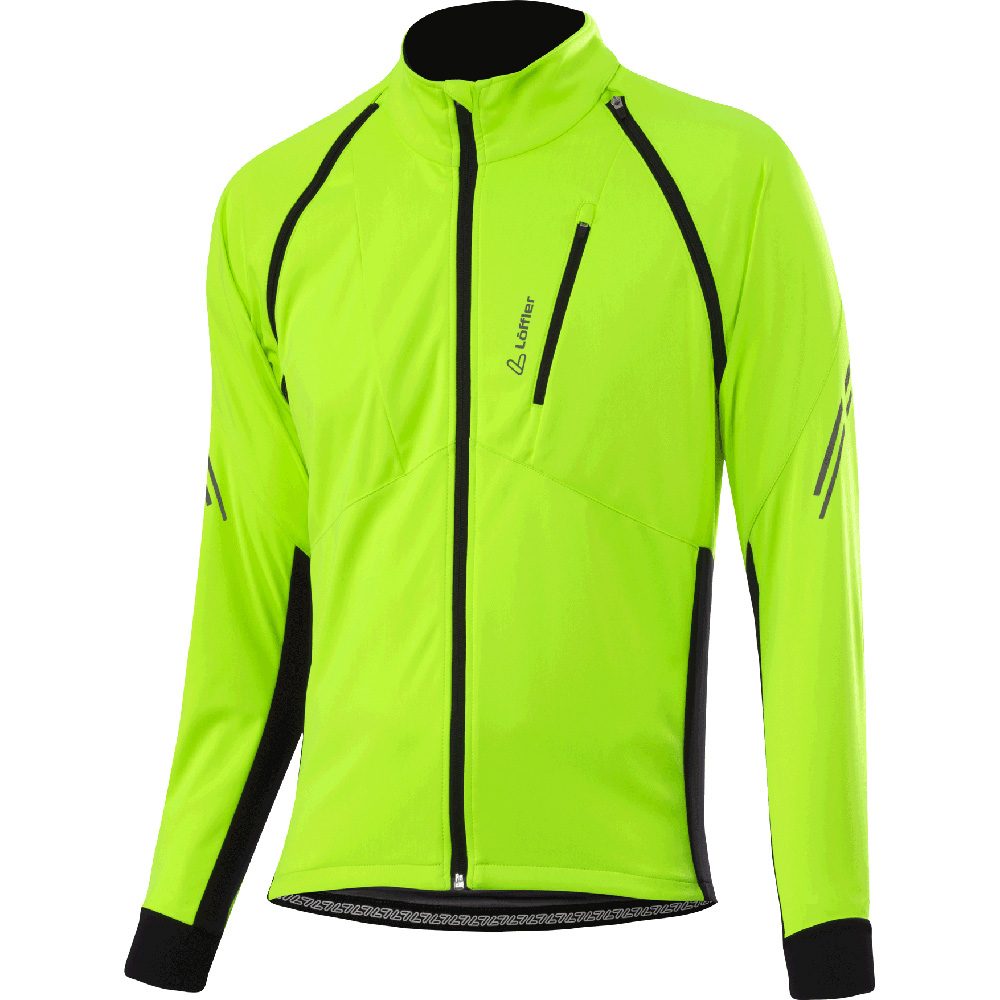 Löffler San Remo 2 WS Zip-Off Radjacke Herren neon yellow