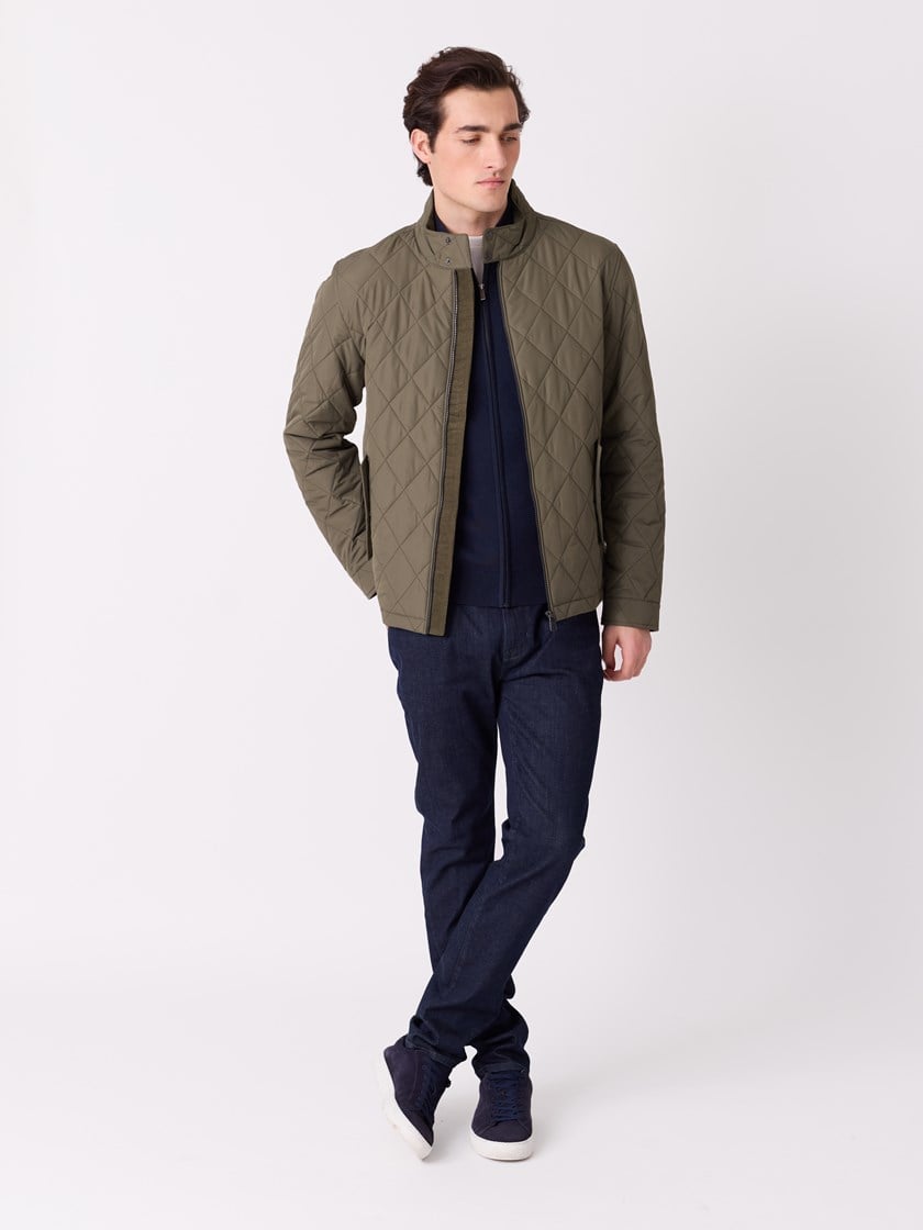 Clement quiltjakke Dusty Olive