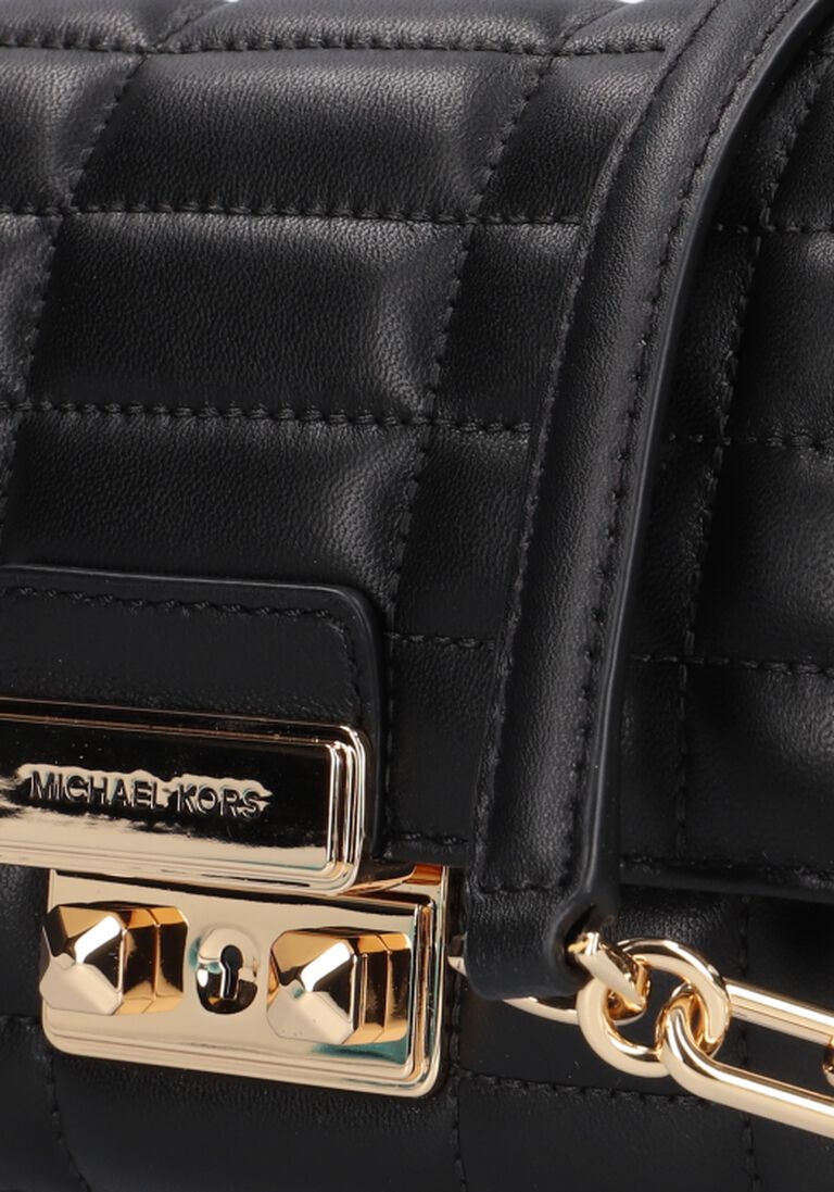 MICHAEL KORS zwarte michael kors schoudertas lg wllt on chn xbody