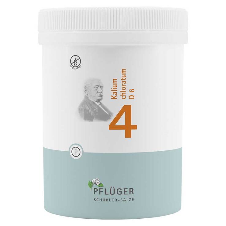 Biochemie Pflüger 4 Kalium chloratum D 6 Tabletten, 1000 St